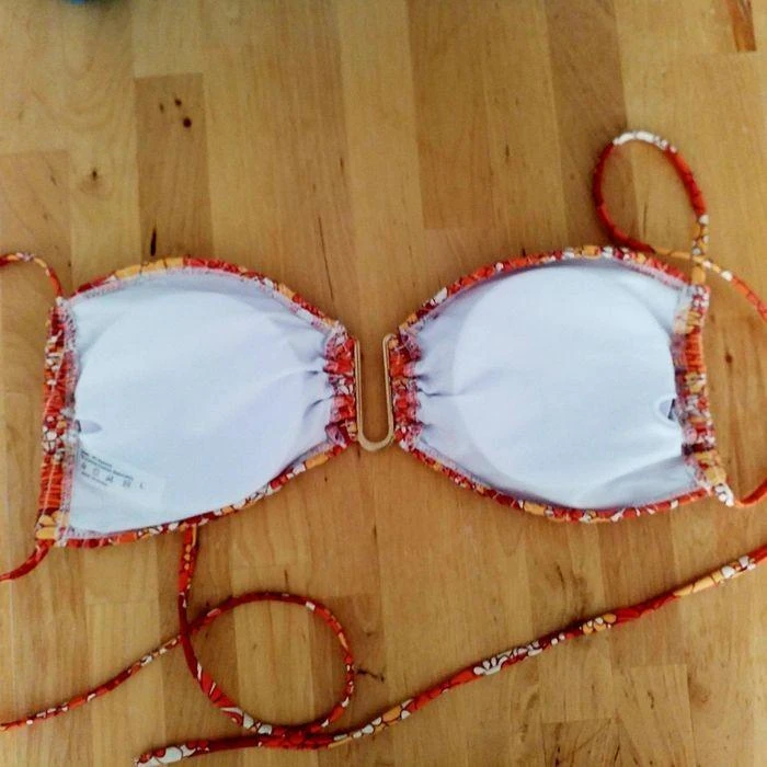 Biquíni 2 peças com estampa floral tamanho G Novo na embalagem original – photo 7
